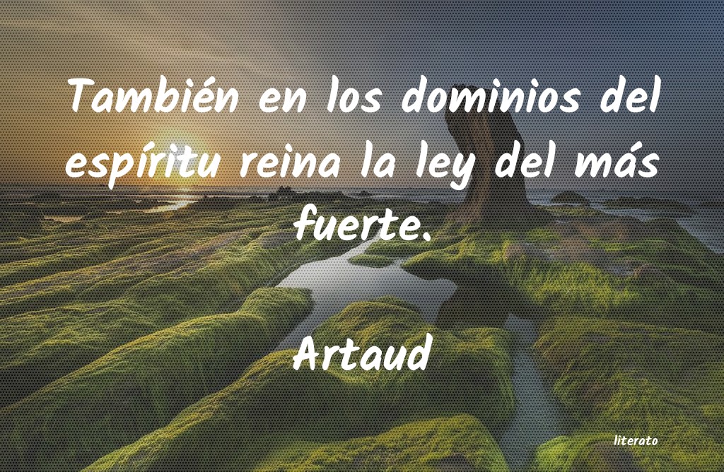 Frases de Artaud