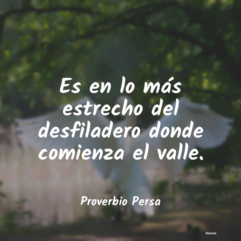 Frases de Proverbio Persa