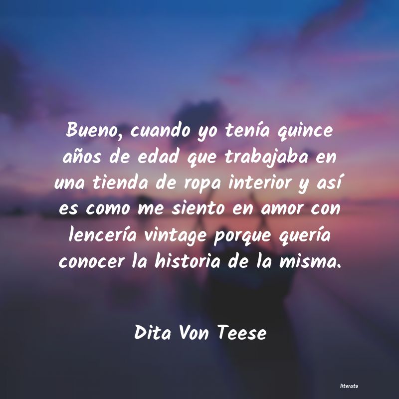 Frases de Dita Von Teese