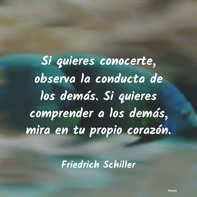 Frases de Friedrich Schiller