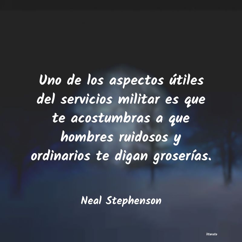 Frases de Neal Stephenson