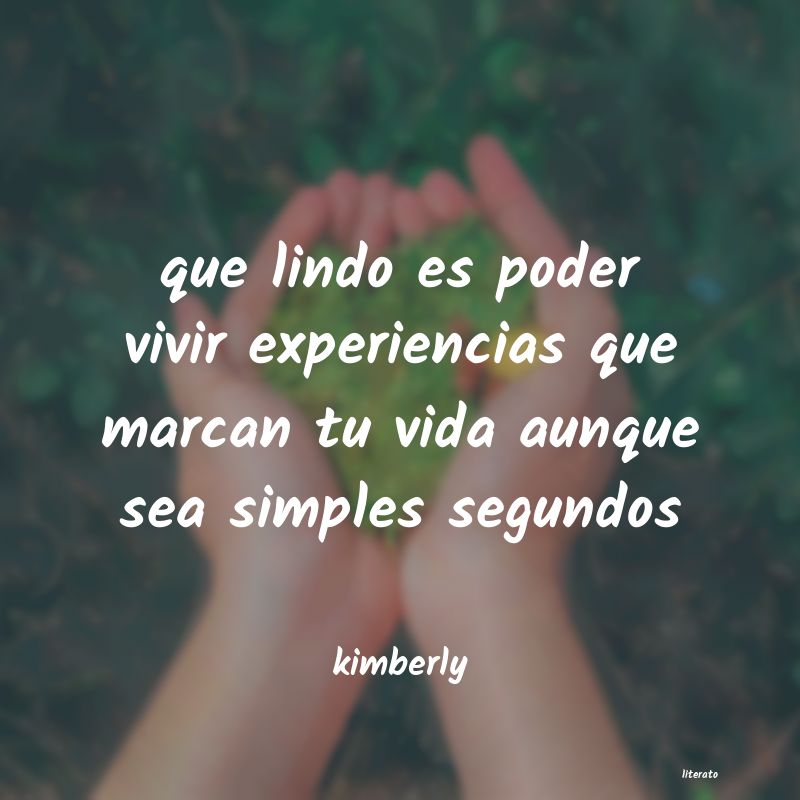 Frases de kimberly