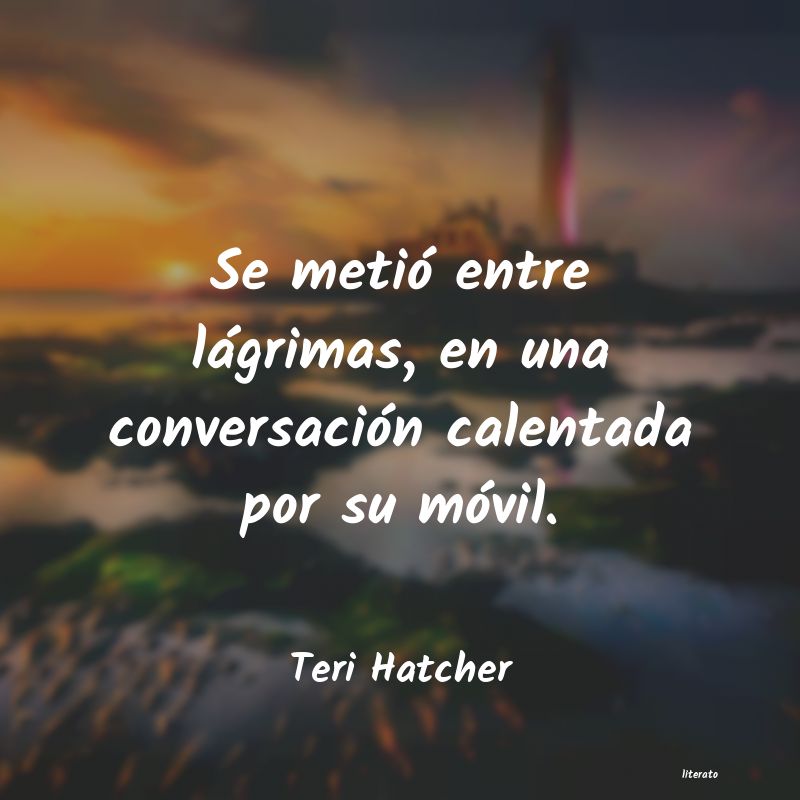 frases de Teri Hatcher