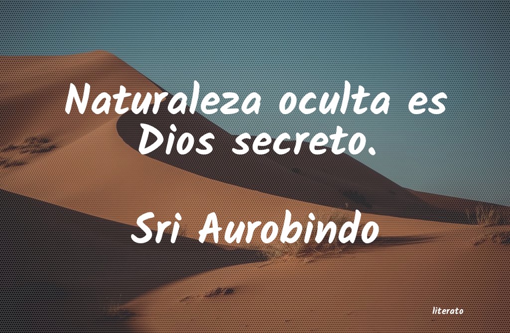 frases de Sri Aurobindo