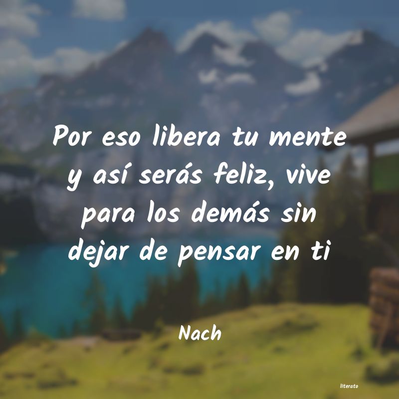 frases de Nach