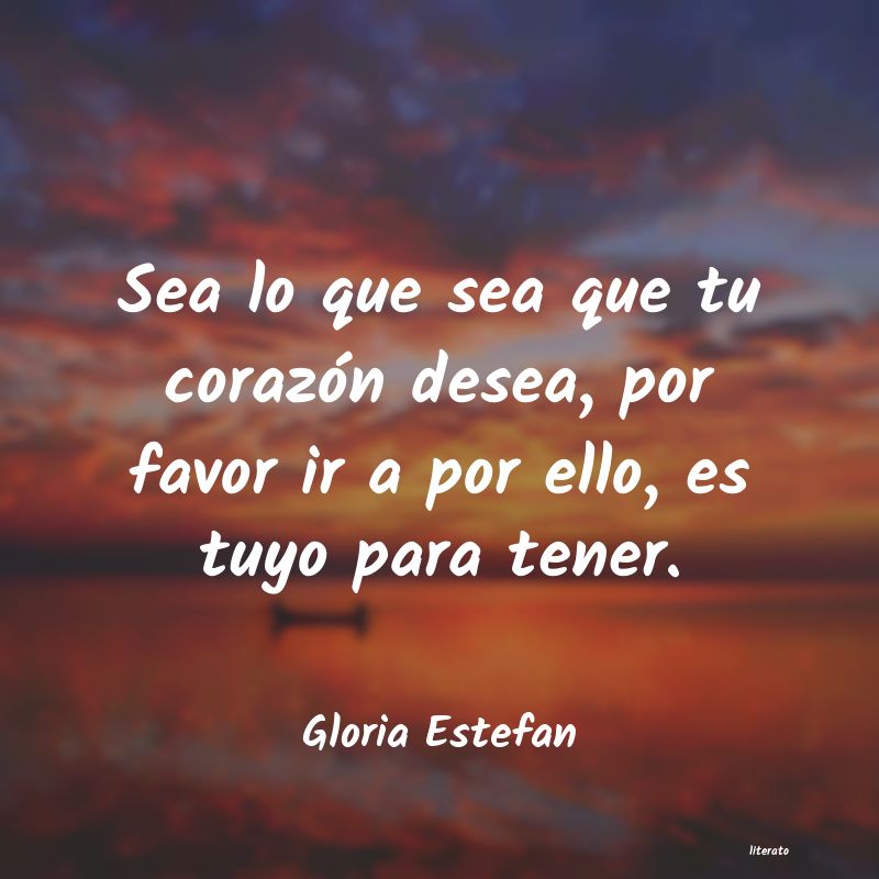 frases de Gloria Estefan