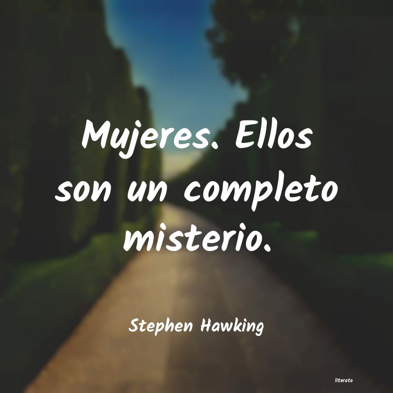 frases de Stephen Hawking