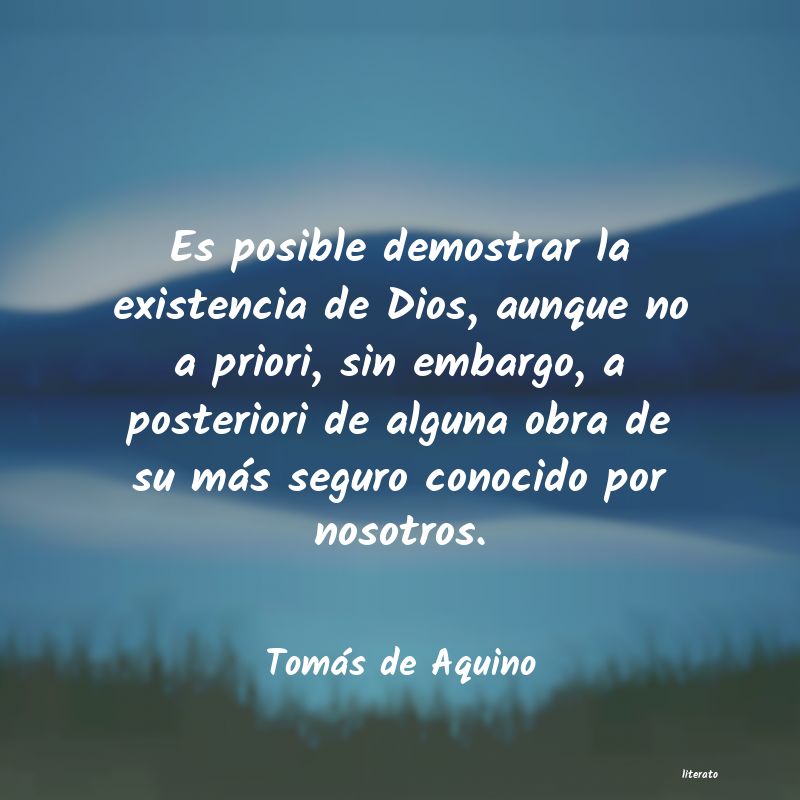 Frases de Tomás de Aquino