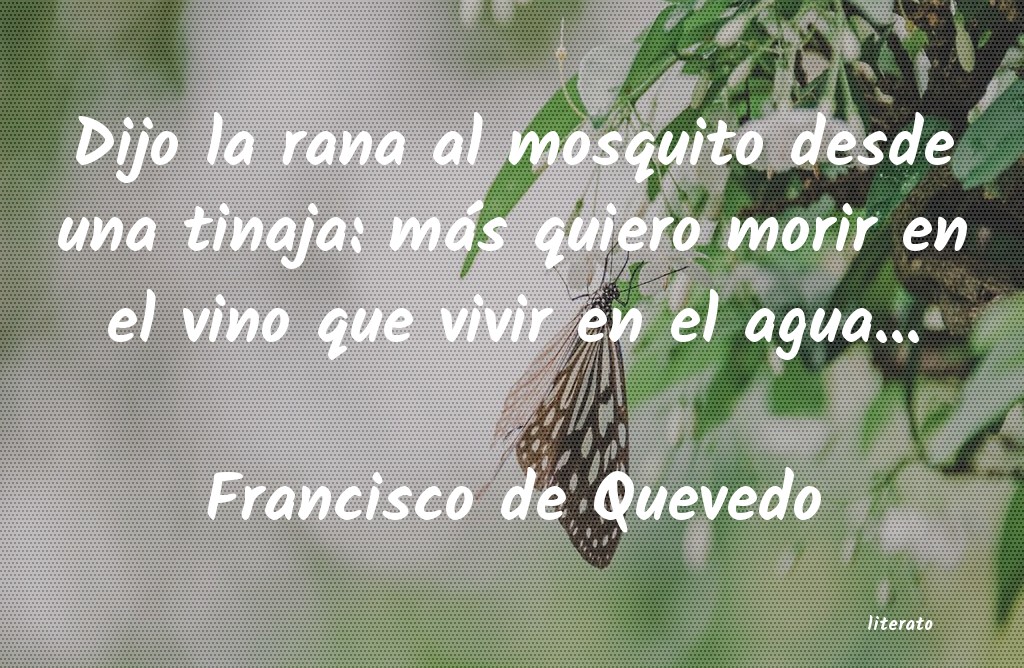 Frases de Francisco de Quevedo