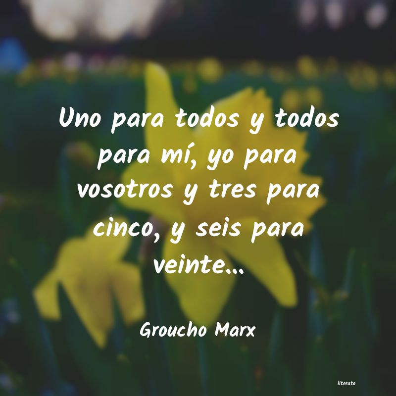 Frases de Groucho Marx