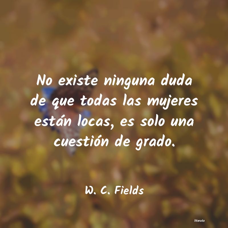 frases de W. C. Fields