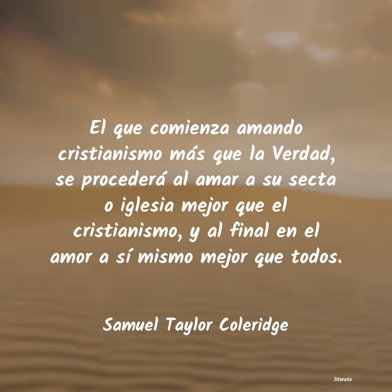 Frases de Samuel Taylor Coleridge