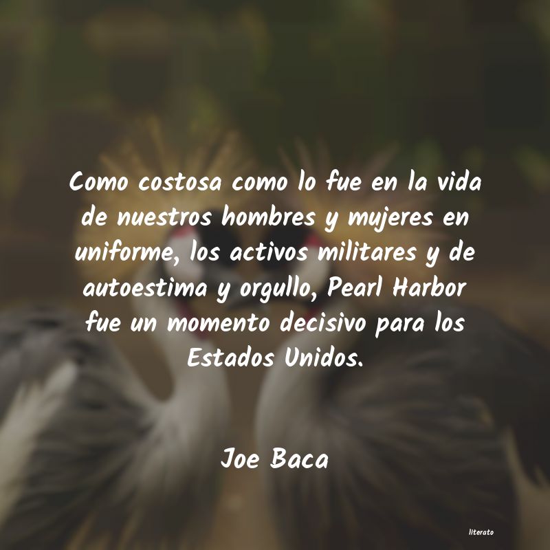 Frases de Joe Baca