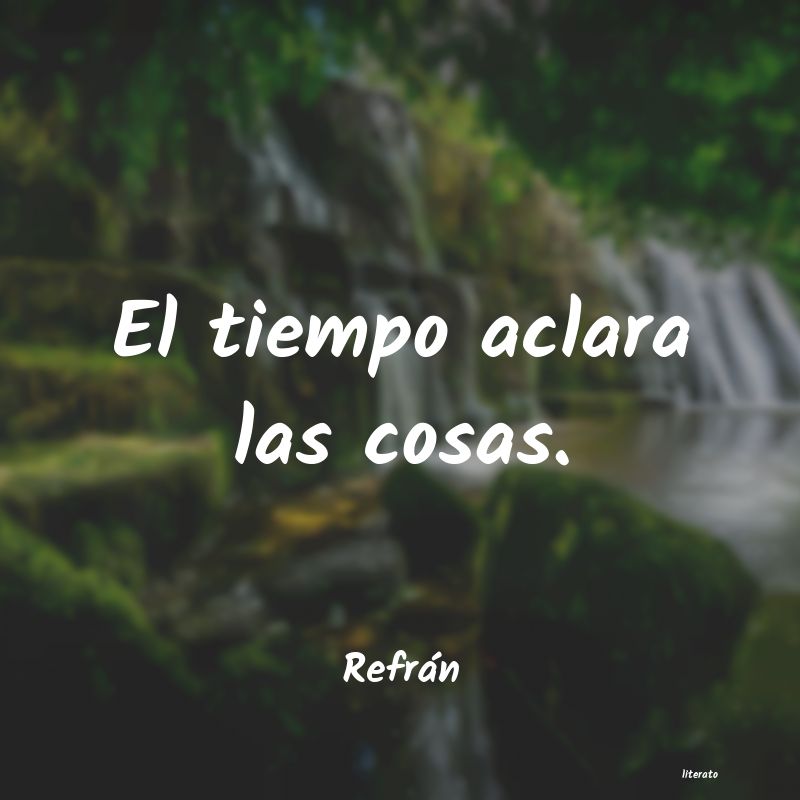 frases de Refrán
