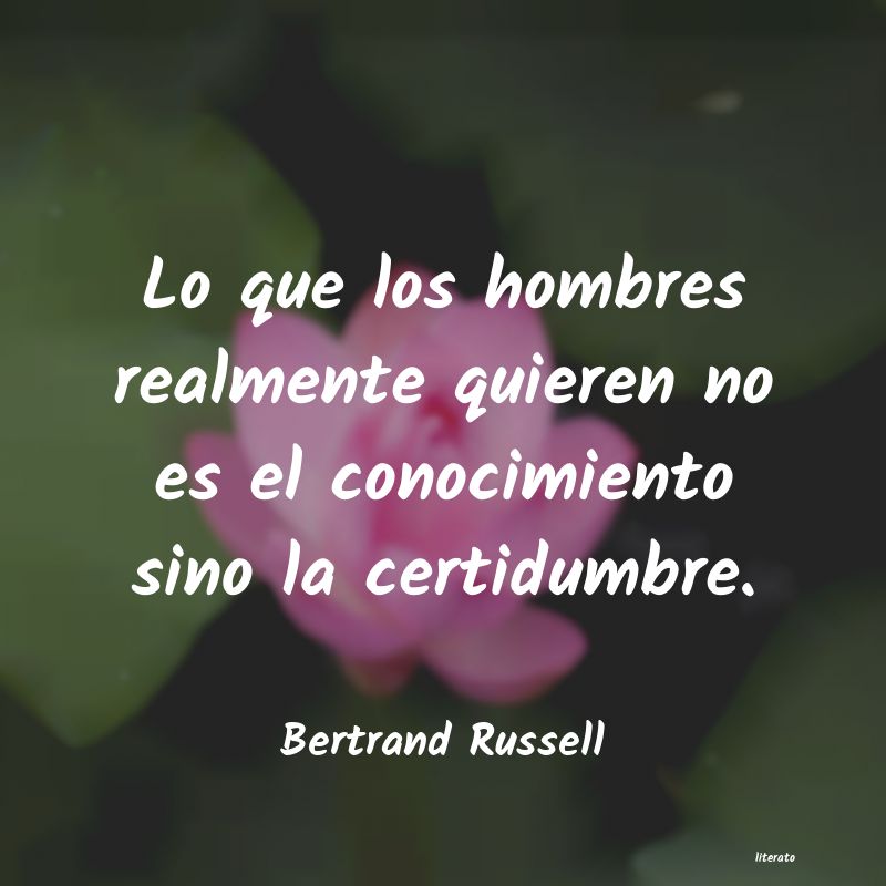 frases de Bertrand Russell