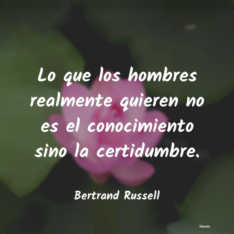 Frases de Bertrand Russell