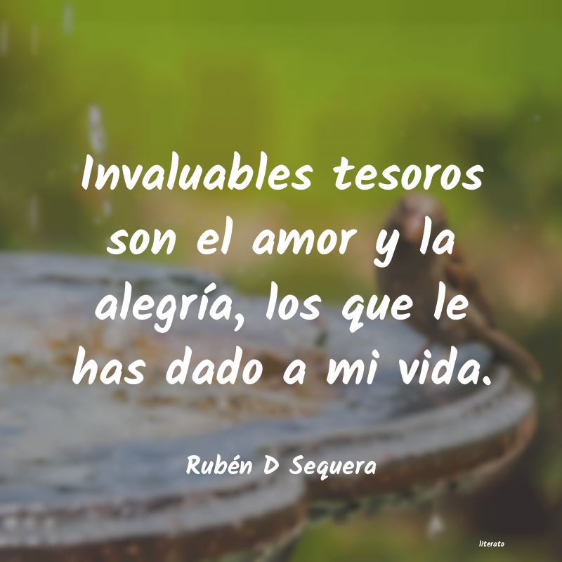 Frases de Rubén D Sequera