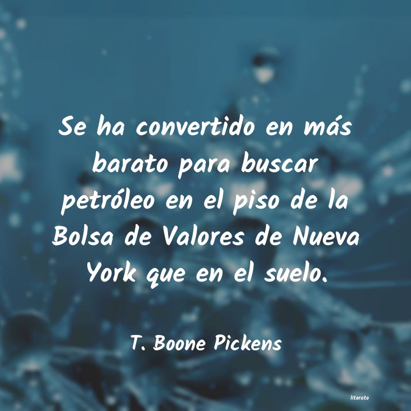 frases de T. Boone Pickens