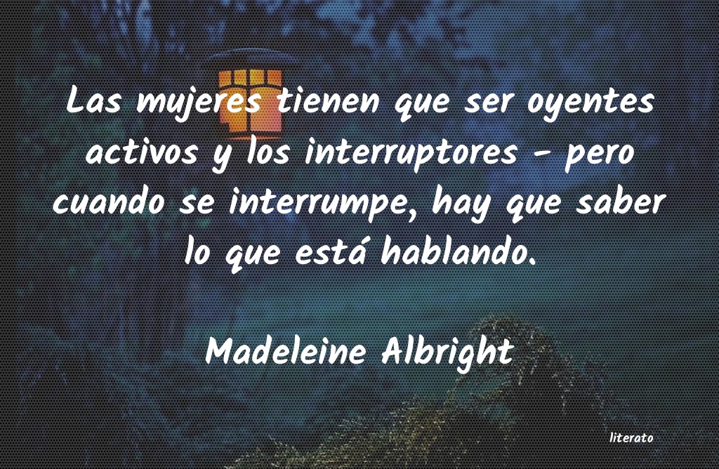 frases de Madeleine Albright