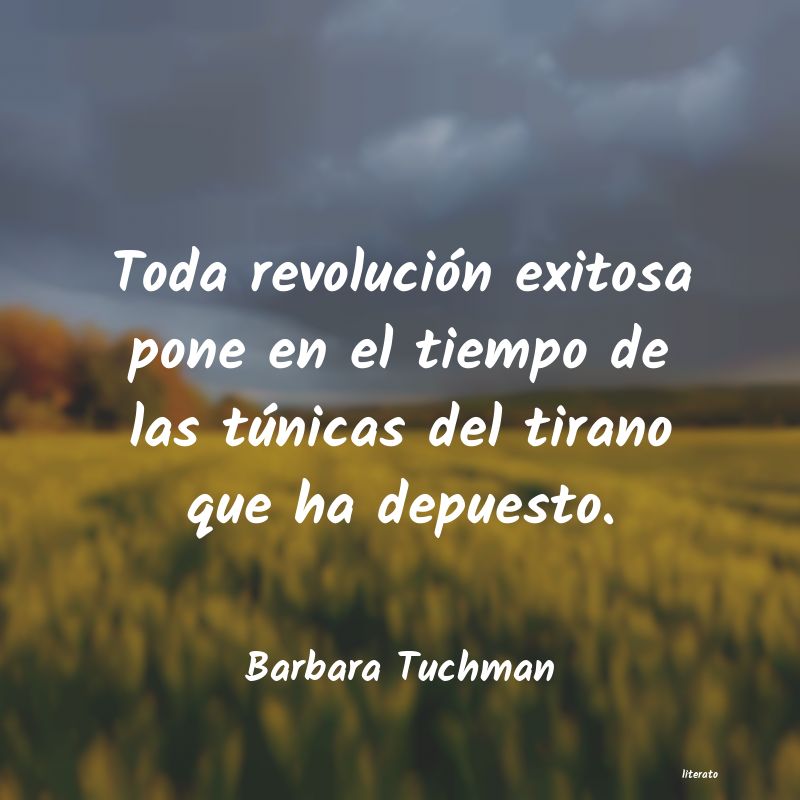 Frases de Barbara Tuchman