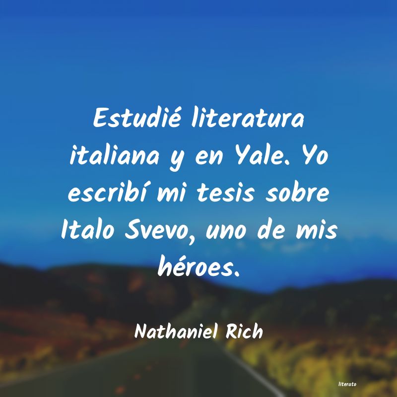 Frases de Nathaniel Rich