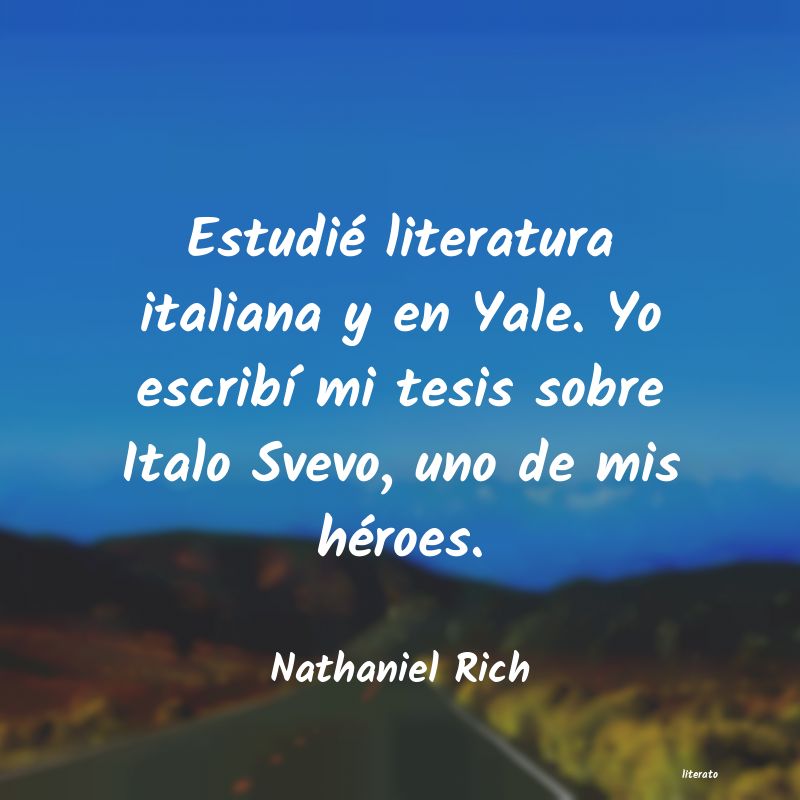 frases de Nathaniel Rich