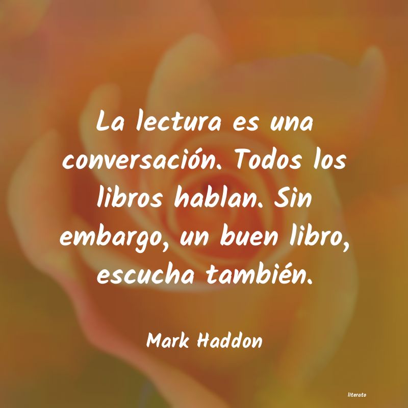 Frases de Mark Haddon