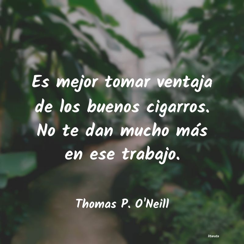 Frases de Thomas P. O'Neill