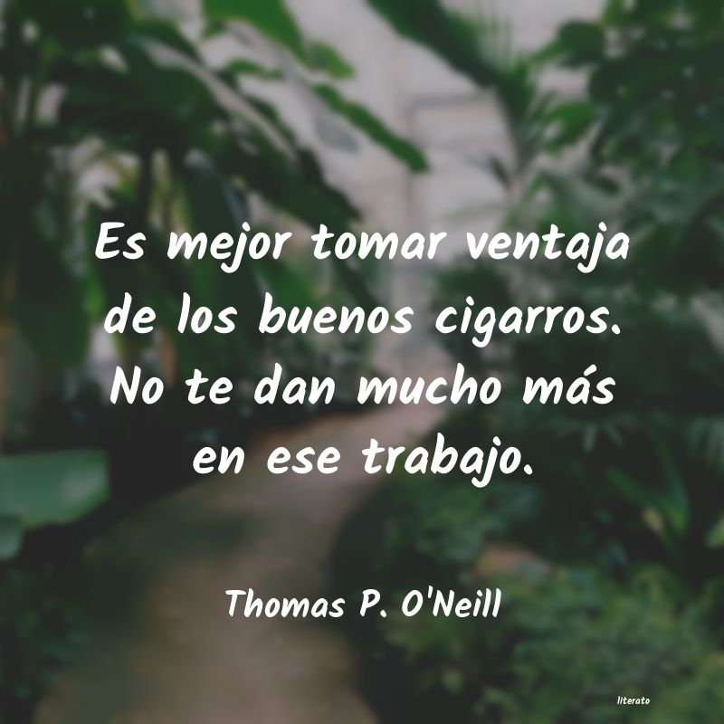 frases de Thomas P. O'Neill