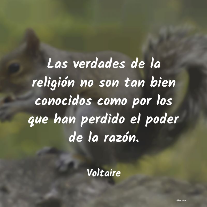 frases de Voltaire