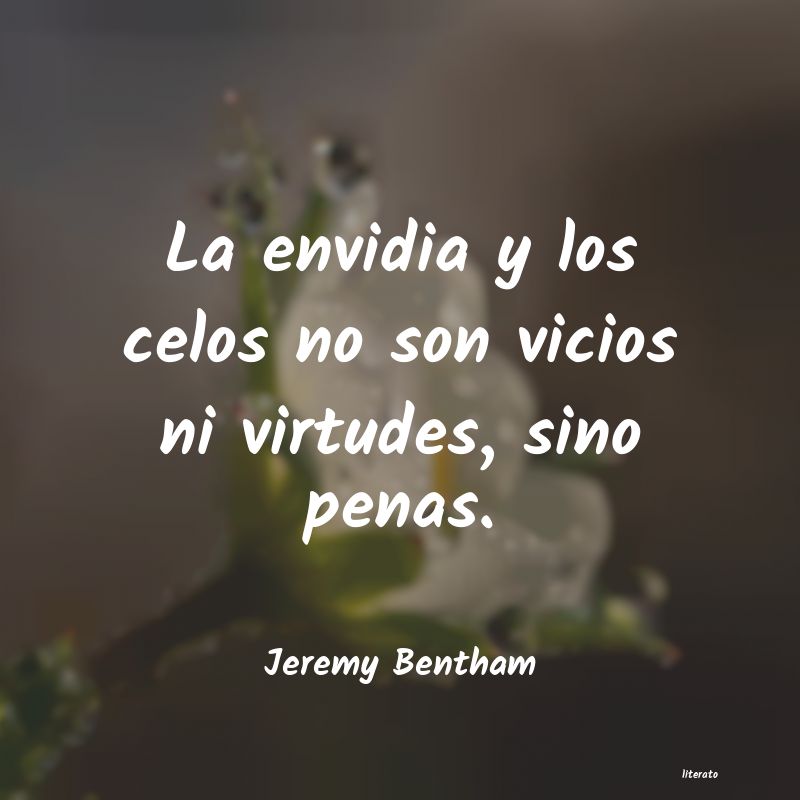 Frases de Jeremy Bentham