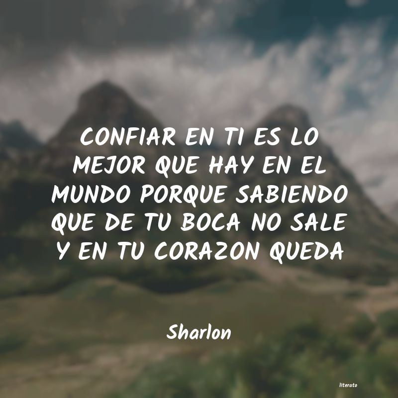 frases de Sharlon
