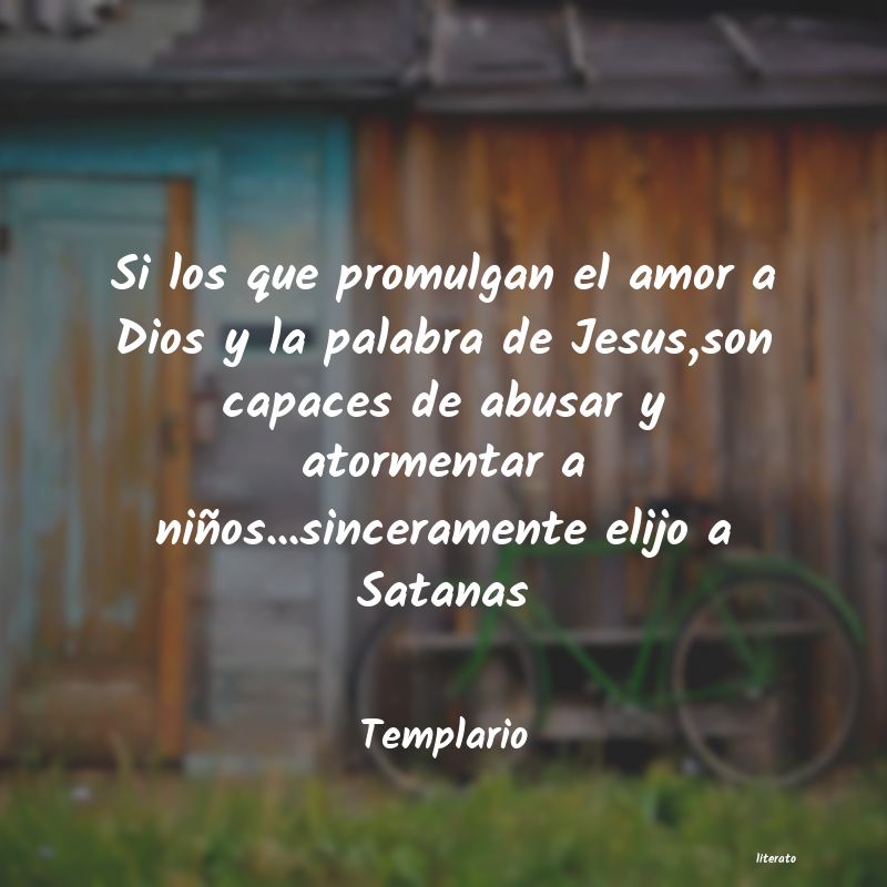 Frases de Templario