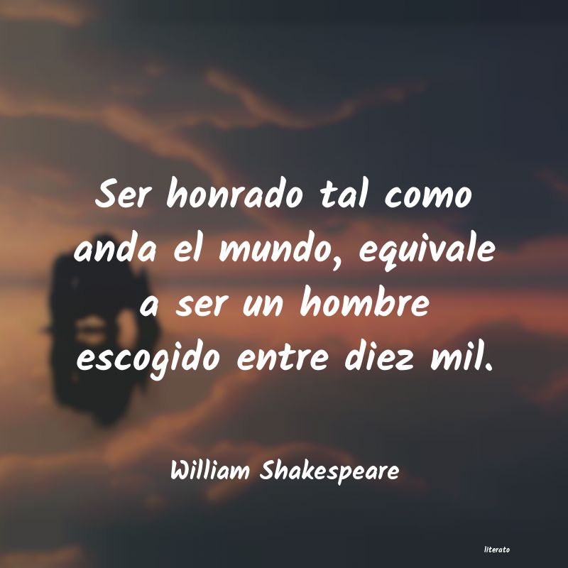 frases de William Shakespeare