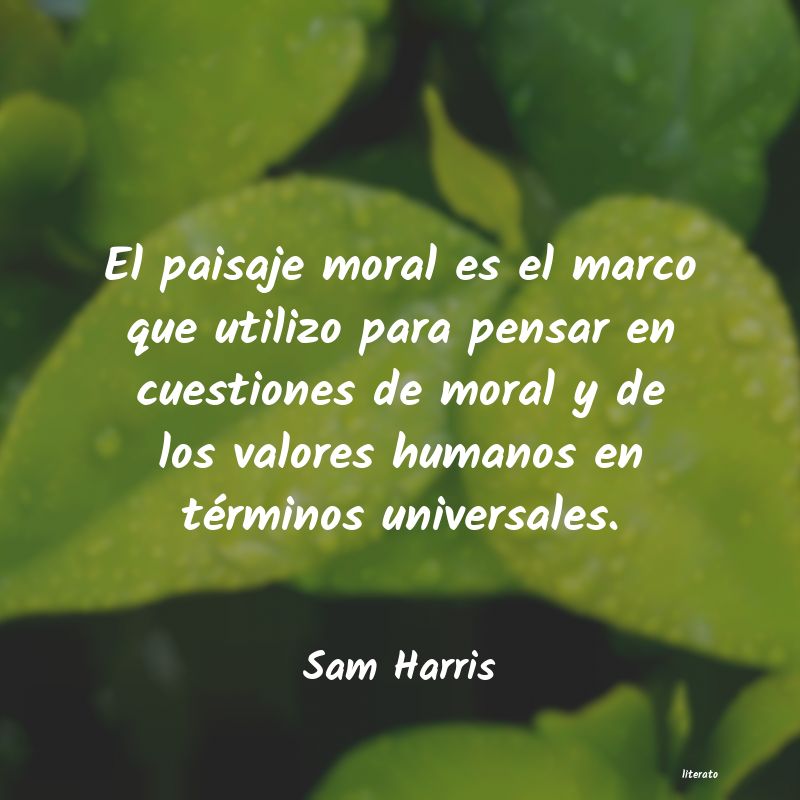 Frases de Sam Harris