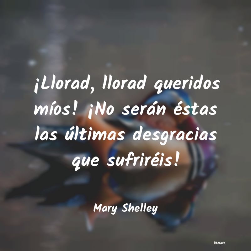 frases de Mary Shelley