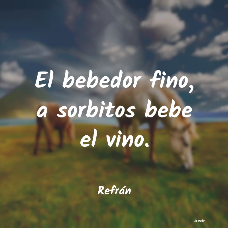 Frases de Refrán