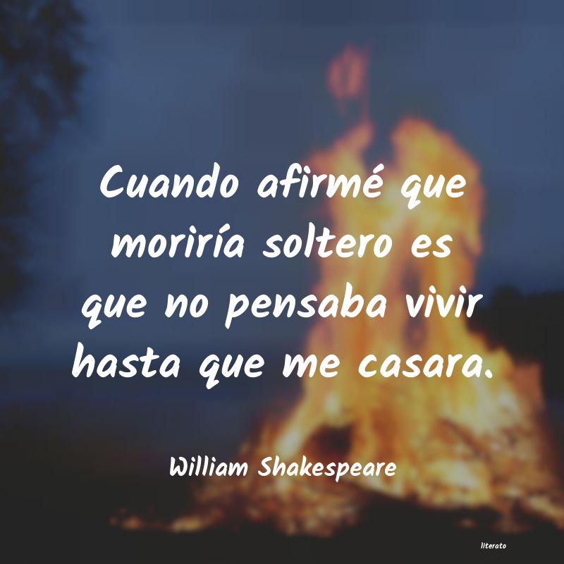 frases de William Shakespeare