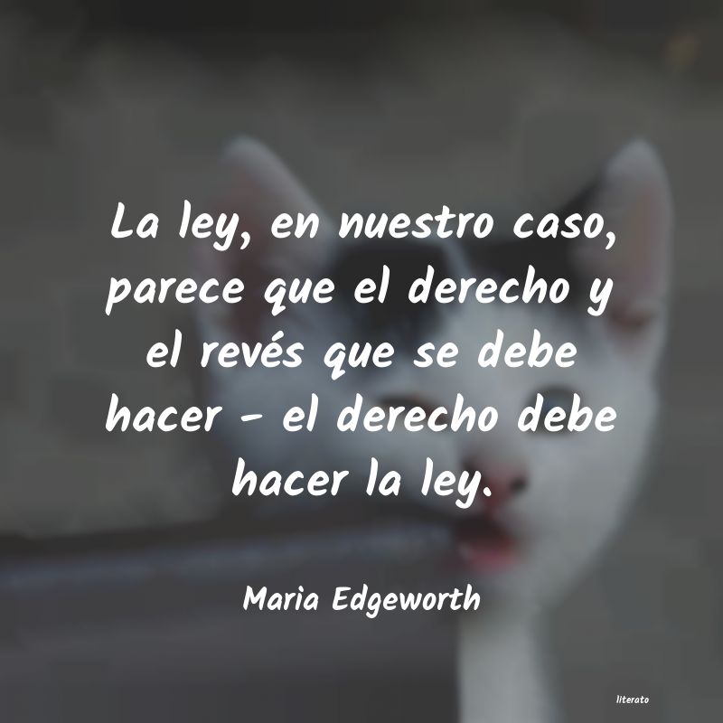 Frases de Maria Edgeworth