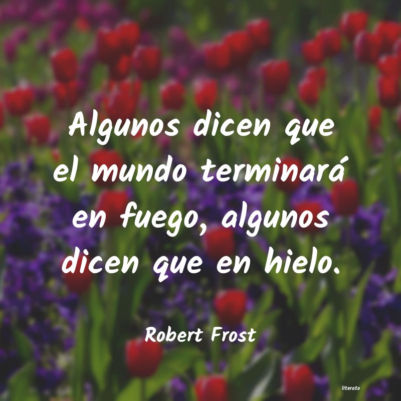 Frases de Robert Frost