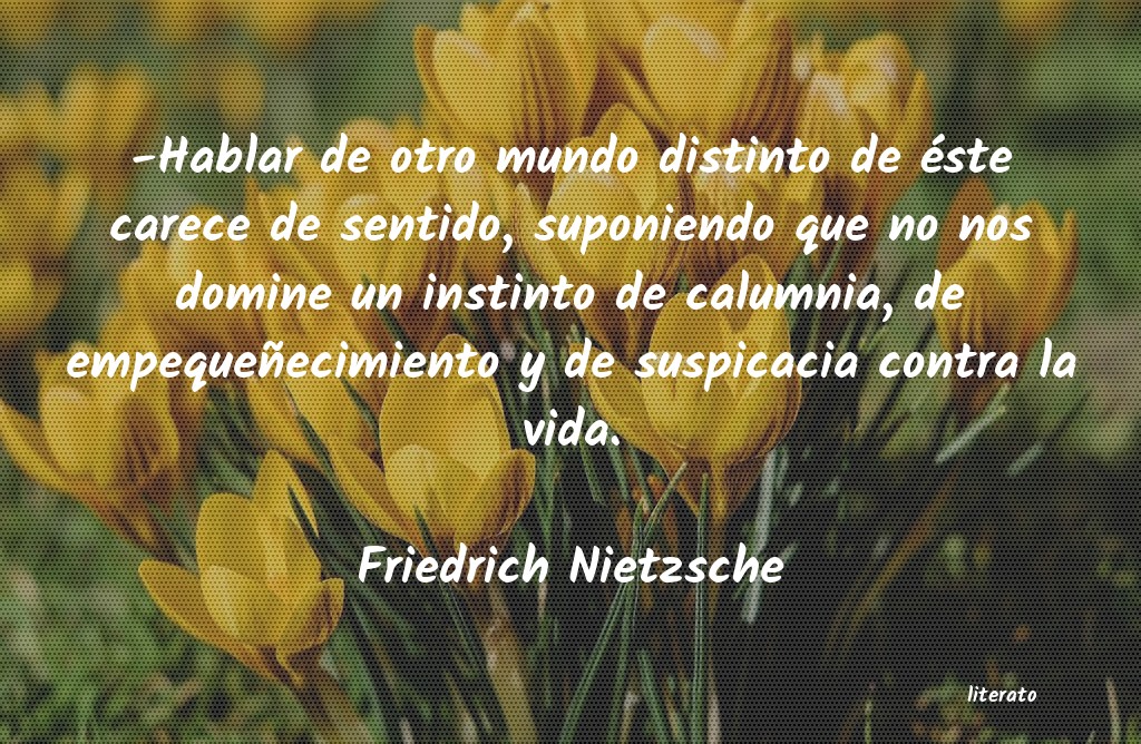 Frases de Friedrich Nietzsche