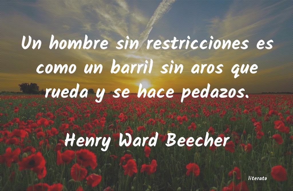 frases de Henry Ward Beecher