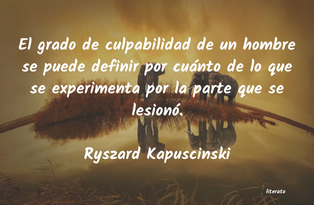 Frases de Ryszard Kapuscinski