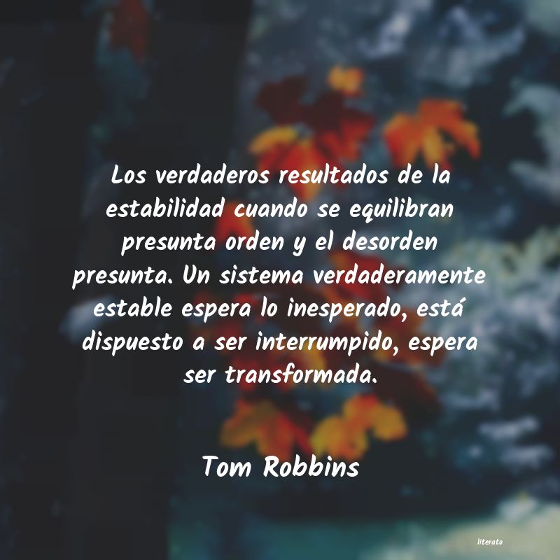 Frases de Tom Robbins