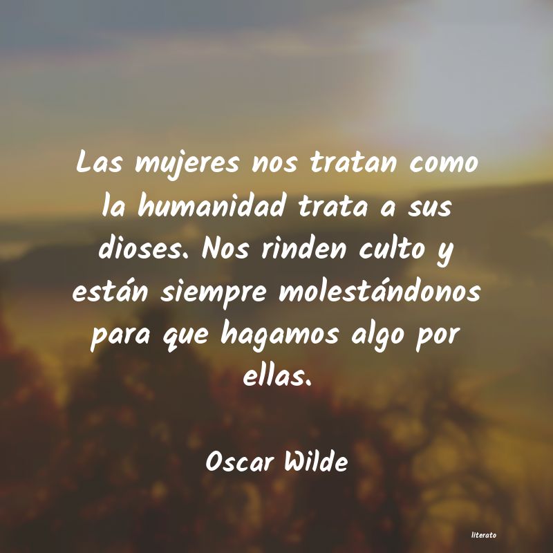 frases de Oscar Wilde
