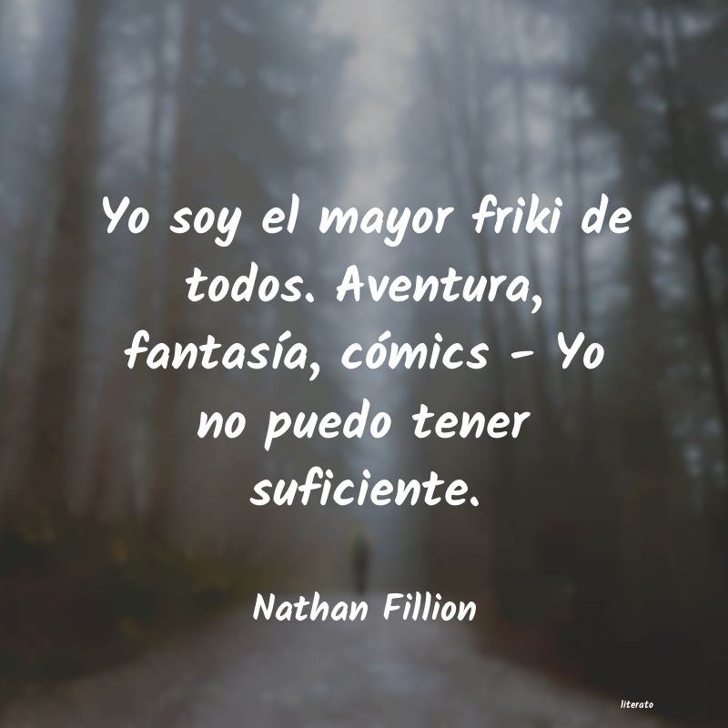 frases de Nathan Fillion