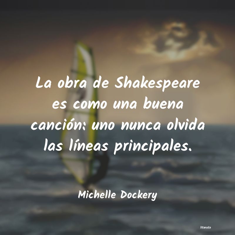 frases de Michelle Dockery