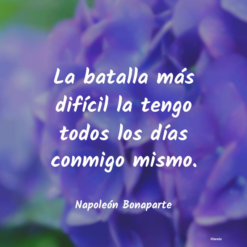 Frases de Napoleón Bonaparte