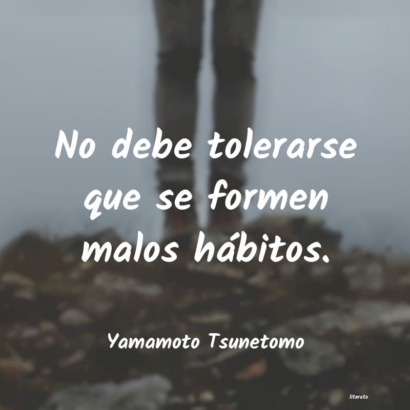 frases de Yamamoto Tsunetomo