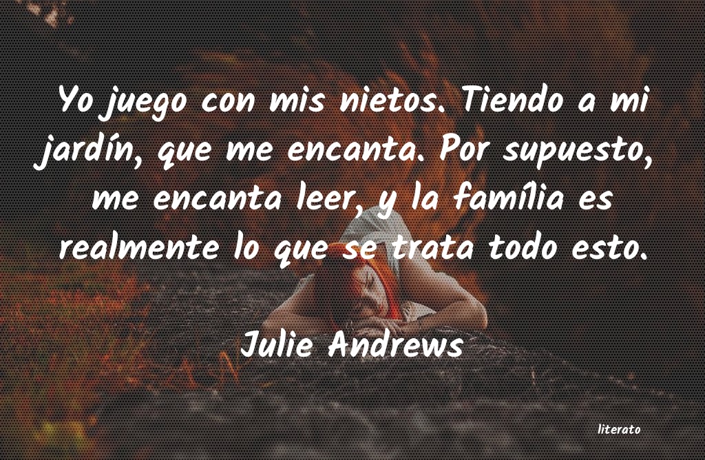 frases de Julie Andrews